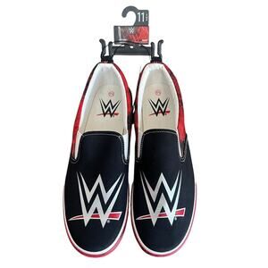 WWE Ground Up Official Licensed Product Men's Slip-on Sneaker NWT Size 11.5